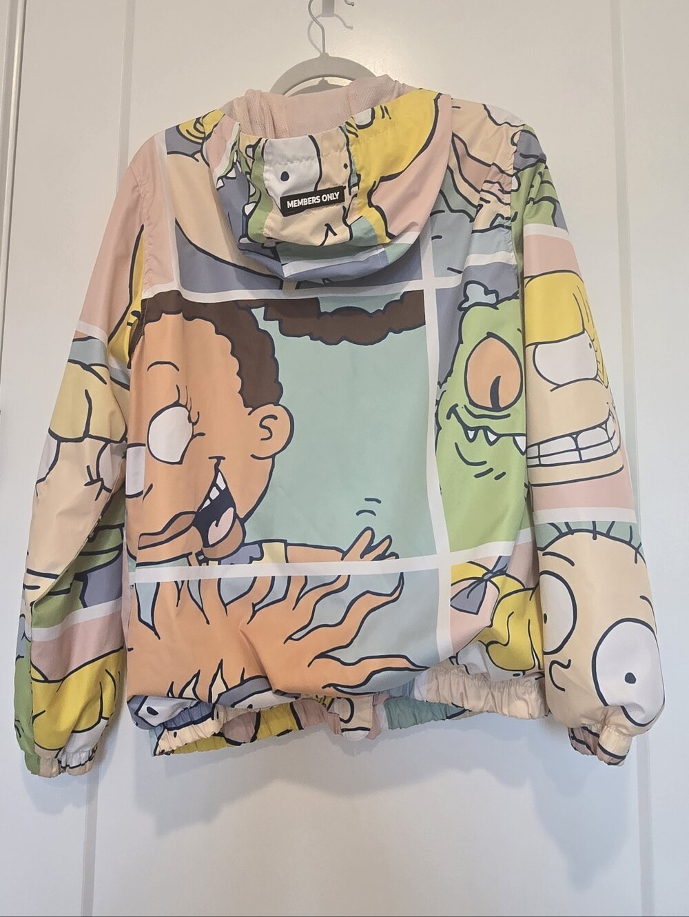 Nickelodeon Rugrats X Members Only Pastel Jacket With Hood - Picture 3 of 7